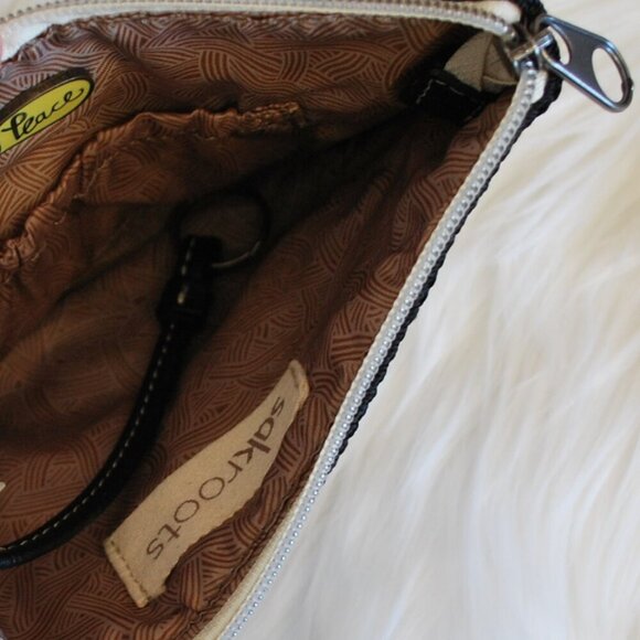 Sakroots Peace Love Wallet Wristlet Multi Color Floral - Picture 3 of 6